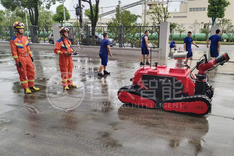 某港區專(zhuān)職消防救援隊驗收交付