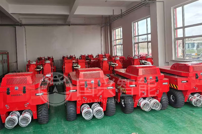 吉林省消防救援總隊排水機器人批量驗收通過(guò)